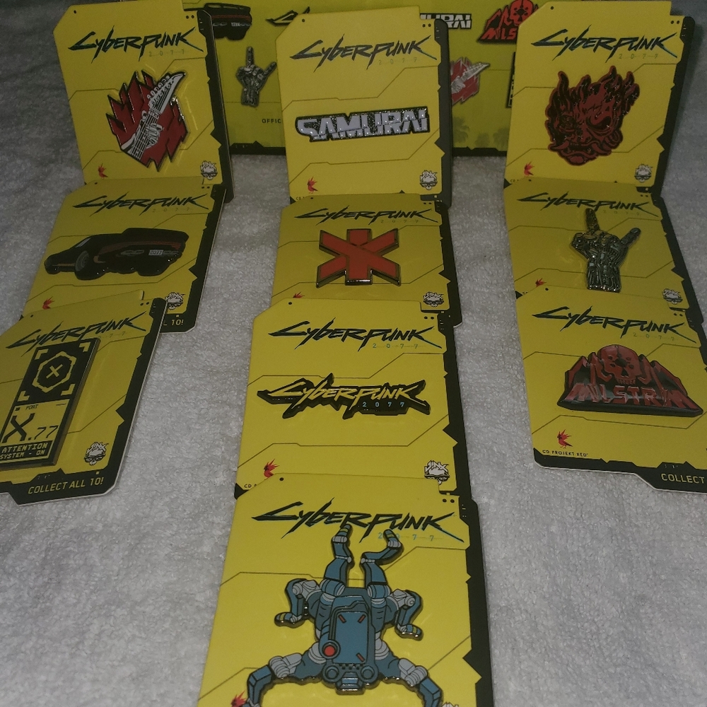 Cyberpunk 2077 Pin Set